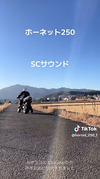 ホーネット250 SCマフラーの走り屋もどき #ヒカキンボイス
