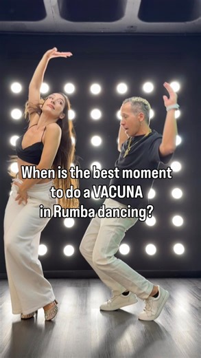 In Rumba Guaguancó, we play the vacunao game 💃🕺 The dancer has to vacunar before the woman protects herself- try to surprise her and not do it right on the rumba clave. Here’s one of the best ways to do it ✅ 💡 Tip: Doing the move off the clave start or end makes it easier to land the vacuna. 🎶 Keep things fun by using lots of variations! #rumba #guaguanco #cubandance #partner #salsa | Nano Manuel Hechavarria Ulloa