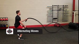 Body-Solid Fitness Training Battle Rope - Heavy Weighted Training Ropes for Home Gym, Ideal for Working Out and Strength Training - Exercise Rope for Adults