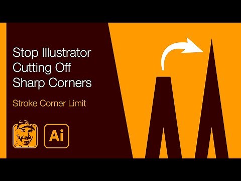 Stop Illustrator Cutting Off Sharp Corners (Stroke Corner Limit)