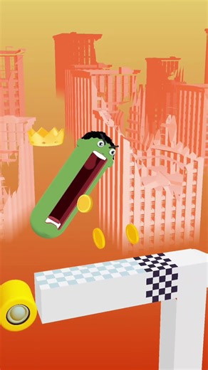 Hopping heads Android Mobile Gameplay 🤠 level 10 #hoppingheadsandroid #shortvideo #shorts