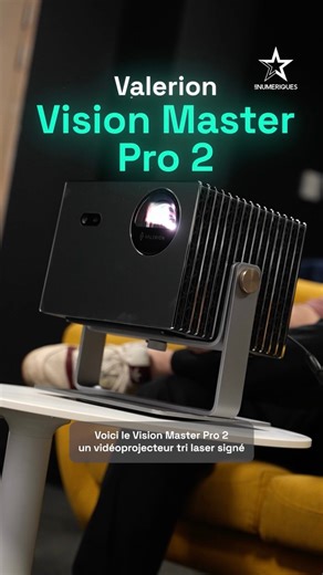 👁️ La crème des vidéoprojecteurs ? On a testé le Vision Master Pro 2, le vidéoprojecteur trilaser ultra high-tech de Valerion, star des Kickstarter en 2024. Verdict… #videoprojecteur #4KUltraHD #HomeTheater | Les Numériques