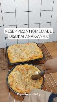 HOMEMADE PIZZA RECIPE THAT KIDS LOVE #pizza #homemadepizza #pizzarecipe #dapurmomsrizky