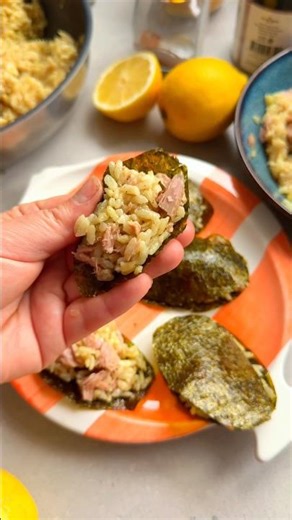 Turkish Stuffed Mussels Without Mussels – Yes, It Works! #easyrecipe #turkishfood