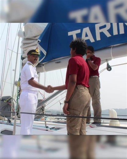 3.4K views · 66 reactions | Lieutenant Commander Dilna K. and Lieutenant Commander Roopa A., two women officers of the Indian Navy, created history by successfully completing a nearly two-month transoceanic expedition on the Indian Naval Sailing Vessel (INSV) Tarini. #indiannavy | DDNewsLive | Facebook