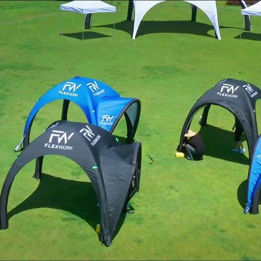 Eye-Catching Inflatable Tents for Trade Shows & Brand Activations.
