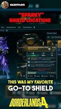 Borderlands 4 - Where To Find The "Sparky" Legendary Shield