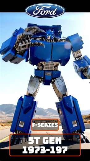 Ford F-Series Evolution The Legend of Bumpside & Dentside 1961-1979 Transformers Sprint! 🚗🤖