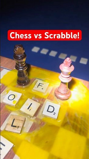 New Chess vs Scrabble! #shorts #chess #memes