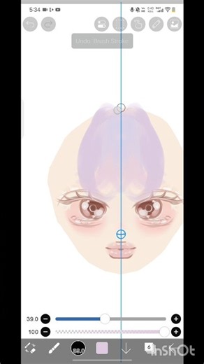 speed painting my new oc #art #resultedit #speedpaint #ibispaintx #digitalart