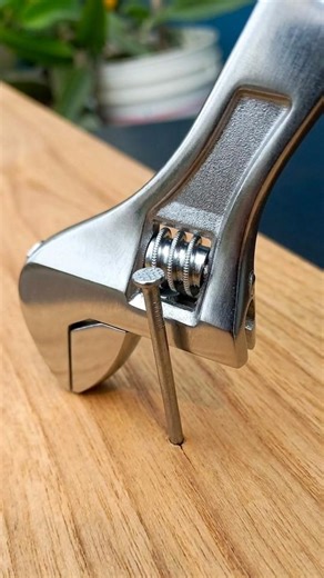 Genius Hack! Remove Loose Nails From Wooden Gates in Seconds 😱🔨#reels #experiment