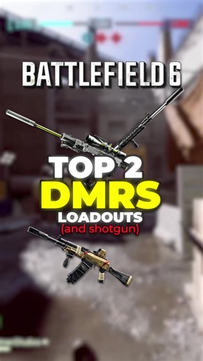 🔥 Top 2 DMR’s THE Best Shotgun (Loadouts) in Battlefield 6 #battlefield6 #battlefield #bf6 #thepatmanstudios