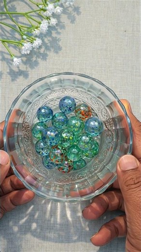 marble sound effect in glass bowl /marble balls sound #marble #marblemusic #short #viral #ytshorts