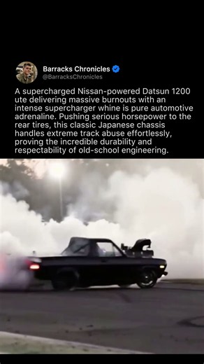 DATSUN 1200 UTE TRACK ACTION