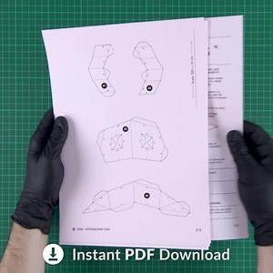 Pig Mask | DIY Paper Mask, Printable Template, Papercraft, 3D Mask, Polygon, Low Poly, Geometric, Costume, Pattern, PDF Download - Etsy
