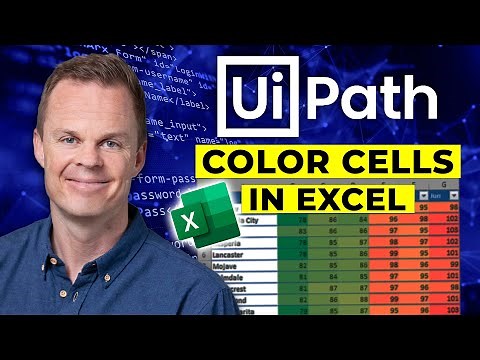 UiPath | Color Code Excel Cells with Conditional Formatting | Tutorial