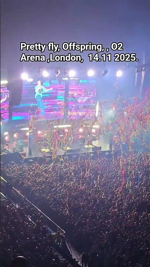 Pretty fly, Offspring, O2 Arena, London, 14.11.2025