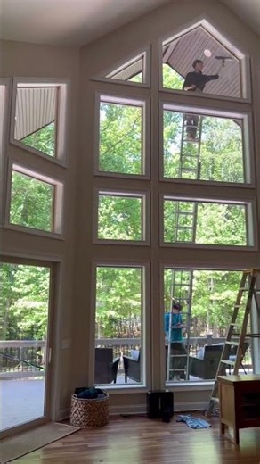 Cleaned all interior & exterior windows 😁 #windowcleaning #pressurewashing