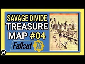 Fallout 76 | How to Solve Savage Divide Treasure Map #04 | Savage Divide 04