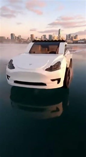 This LEGO Tesla Drifting on Ice is UNREAL! 🤯🥶