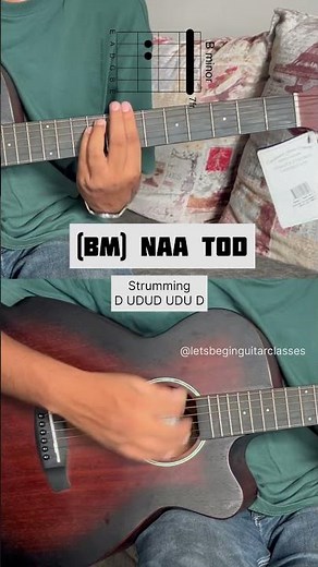 Ambarsariya Easy Guitar chord - strumming lesson