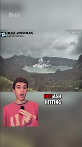 Volcanic eruption at Taal Volcano in the Philippines