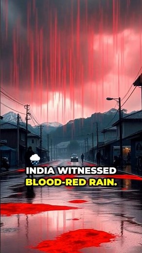 Kerala’s Mysterious Blood Rain That Shocked the World
