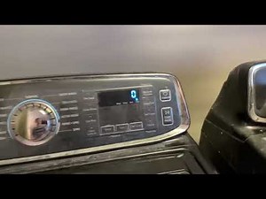 Samsung top-load washer end of cycle song