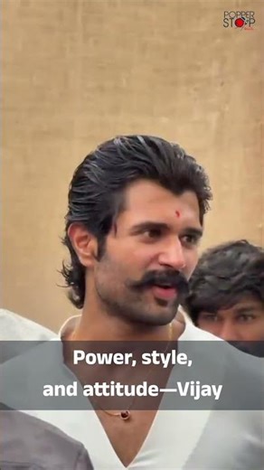 Vijay Deverakonda × Shouryuv Pooja Ceremony 🔥 Power, Style & Attitude | Popper Stop Telugu