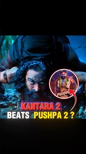 Kantara Chapter 1 🔥beats Pushpa😱 #kantara #movies #kantaratrailerreview #shorts #shortsfeed #movies
