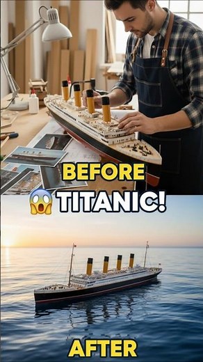 Titanic Wood Model Incredible Build! ✨