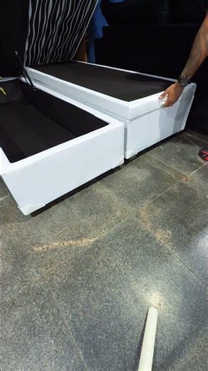 Base Box Casal Bipartida: praticidade no quarto 😍🛏️