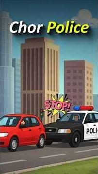 Mobile Se Cartoon Video Kaise Banaye Free Me | Chor Police Car Chasing Scene | Autodraft AI Tutorial