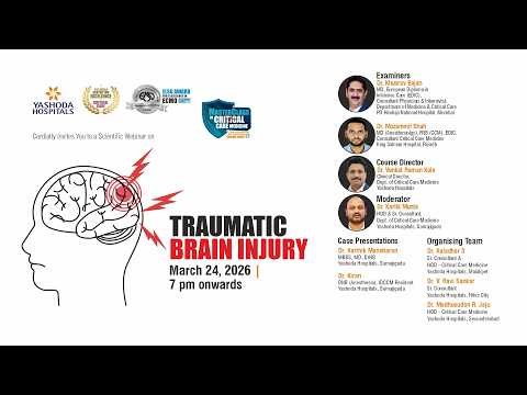 The Race Against Time: Critical Care Decisions in Traumatic Brain Injury | Critical Care Webinar