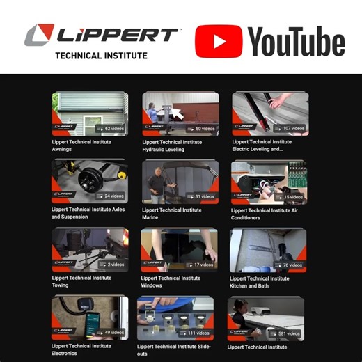 1.1K views | ⚒️ Need some help with your Lippert product? The Lippert Technical Institute has you covered with hundreds of video on the Lippert YouTube Channel. : https://lci.ink/49hbPsT #LippertTechnicalInstitute #Lippert #HowTo #InstructionalVideos | Lippert | Facebook