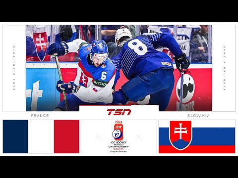 France vs. Slovakia HIGHLIGHTS | 2024 Men's World Hockey Championships
