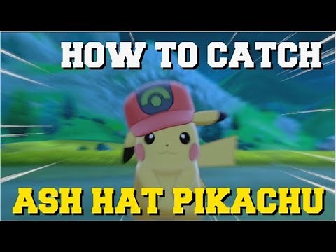 HOW TO CATCH ASH HAT PIKACHU IN POKEMON SWORD AND SHIELD (WHERE TO FIND ASH HAT PIKACHU)