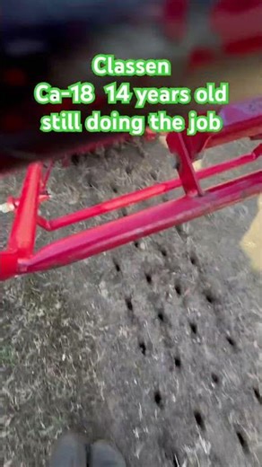 Classen ca-18 still doing good job. #shorts #lawncare landscape