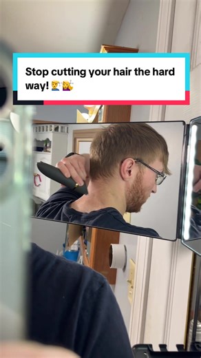 Master Your Self Haircut with This Easy 3-Way Mirror Technique