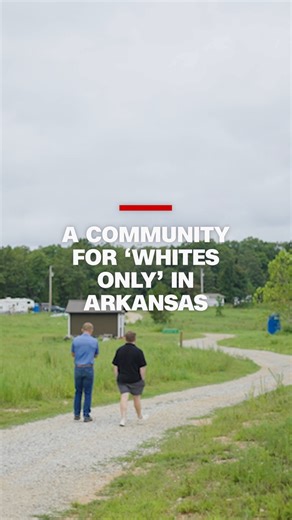 CNN | @doniecnn goes inside a Whites-only settlement in Arkansas and talks to its co-founder Eric Orwoll about what led him to start it. Watch... | Instagram