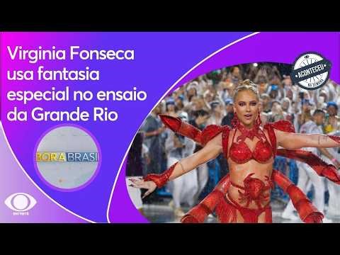 Virginia Fonseca wears a special costume at Grande Rio rehearsal | What Happened This Week