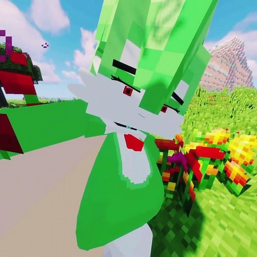 Gardevoir in Minecraft in jenny mod