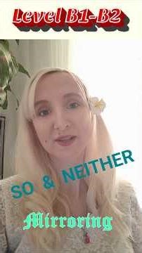 Продолжаем учиться "зеркалить" - на этот раз, используя SO и NEITHER 🪞✅