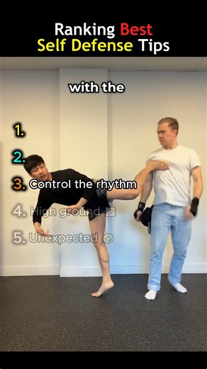 Ranking Best Self Defense Tips 😂💀 #shorts