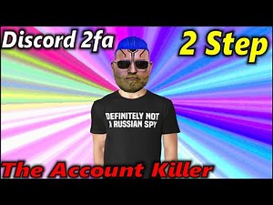 😱 How I Lost My Discord Account With 2fa Lockout Two Step Authentication The Discord Account Killer