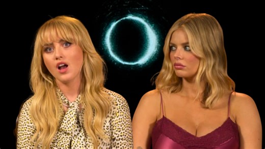 Samara Weaving and Kathryn Newton on their shared connection to 'The Ring' [video]