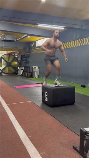 Burpees with box step ups 300 reps. #hiphop #rap #burpees #crossfit