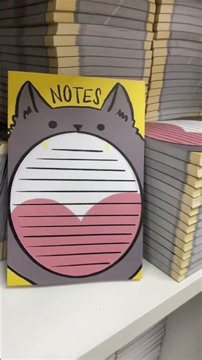 WAIT—Why Is This Notepad So Cute?! #cattok #catmerch