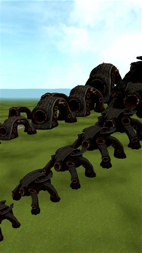 SMALL TO GIANT! ALL SIZE EVOLUTION OF ROAD EATER PHASE 1-3 GMOD Garry’s Mod #shorts
