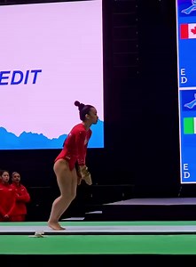 2025 Pan American Championships - Jayla Hang (USA) VT 14.233 Video: @upagpagu | International Gymnast Magazine